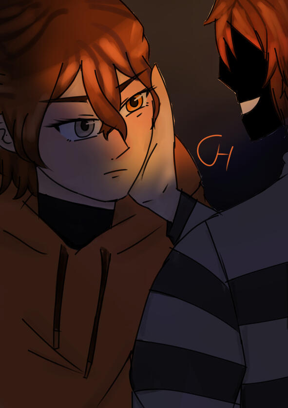 Charlie (oc) and his creepy ahh brother