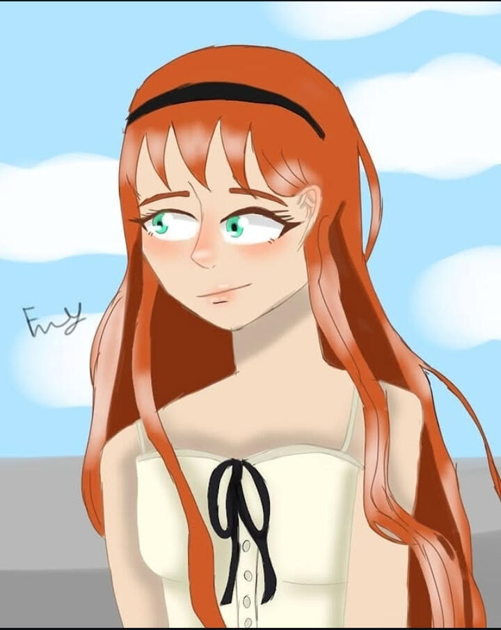 OMG the first time i drew frill